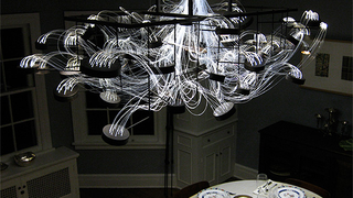 A Chandelier Fit For a Mad Scientist's Lair